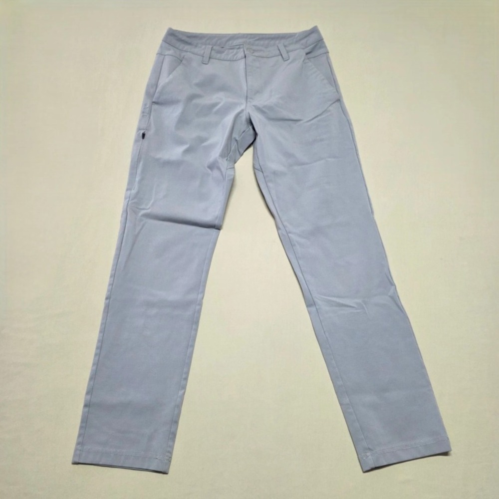 BYLT Premium Basics Everyday Pant 2.0 Gray Slim Fit Chino Men Pants 33 Straight
